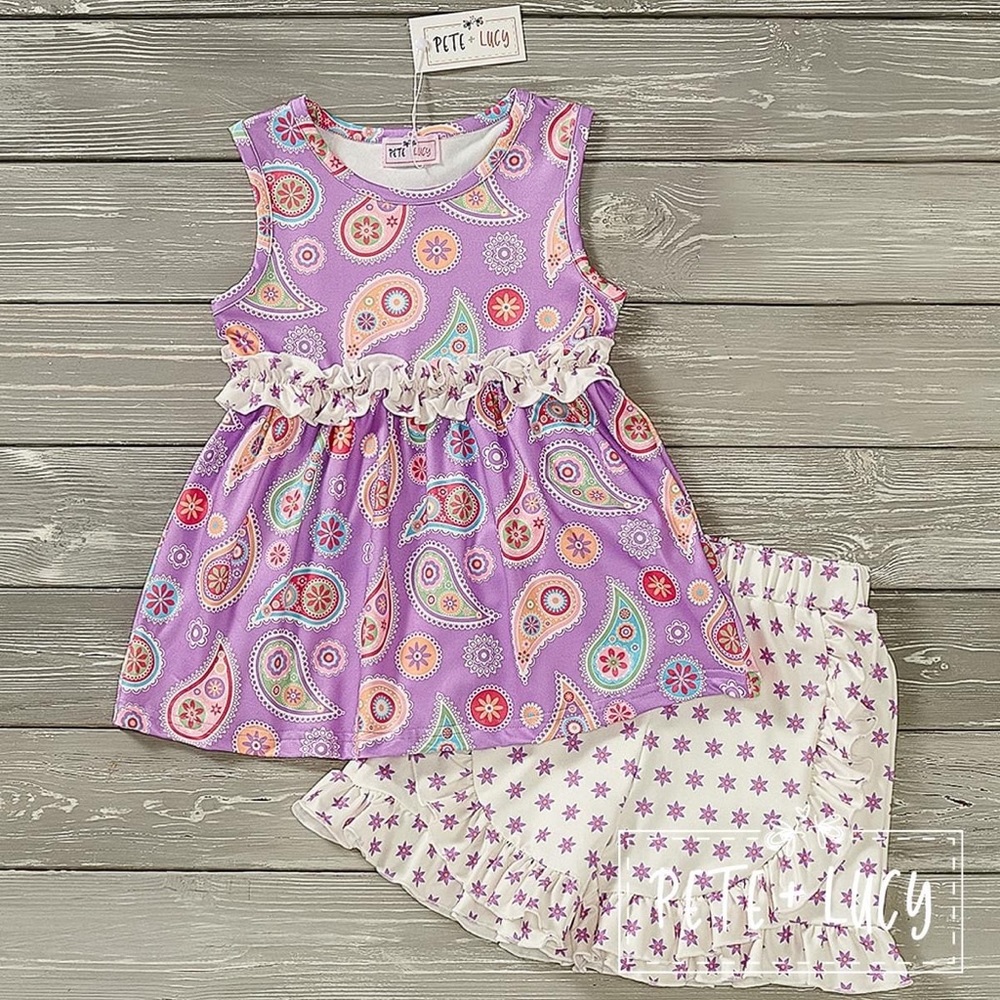 Girls Summer Outfit Set